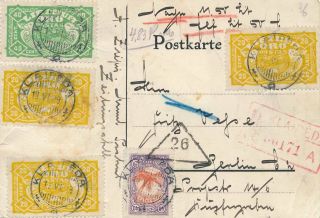 Lithuania - Postcard - Cover - 1929 - Klaipeda / Memel - Very Rare - Stamps