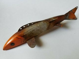 Vintage Fish Spearing Decoy - Bob 