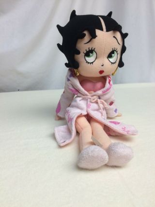 2006 - 10? Betty Boop Good Night Plush Collectible Doll.