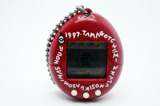 Tamagotchi 1997 Red Rare Gen 2 Bandai Virtual Pet Tmgc