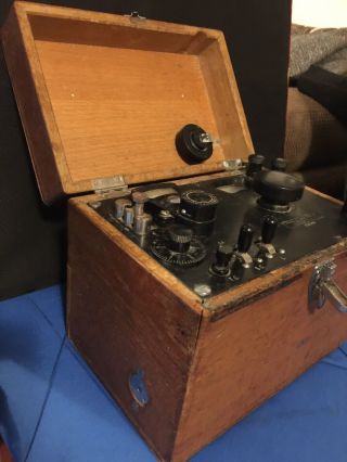 Leeds & Northrup Co.  Galvanometer - Antique Test Equipment In Wood Case