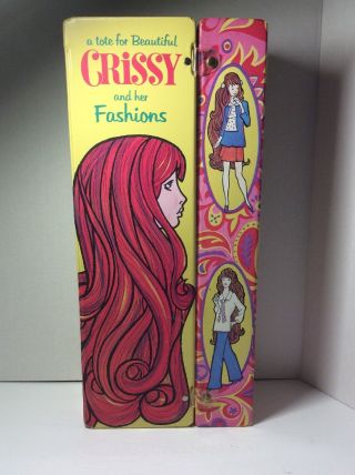 Vintage 1970s Chrissy Doll in Case with Clothes 2