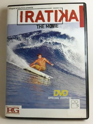 Iratika The Movie 2001 Surfing Dvd Mick Fanning,  Andy Irons☆ Rare Out Of Print ☆