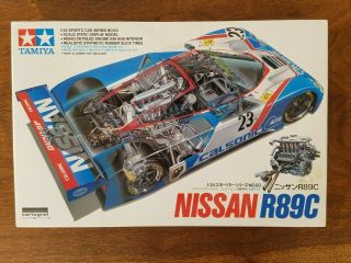 Rare Nissan R89c Group C Race Car 1/24 Scale Tamiya Kit