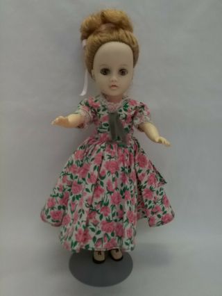 Miss Nancy Ann 10.  5 " Blonde Vinyl Twist Waist Teen Doll 1958 W/tagged Dress