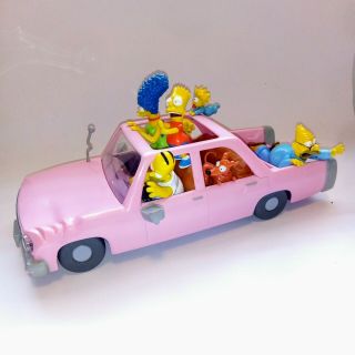 The Simpsons - Large 12 " Toy Model Car - Rare 2005 Toy