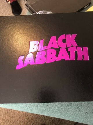 Black Sabbath The End Vip Tour Book Limited & Number Rare