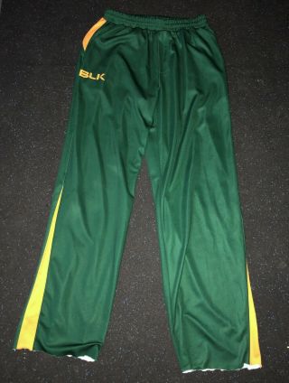 Very Rare Player Issue Match Worn Tasmanian Cricket One Day Jlt Cup Trousers Xl