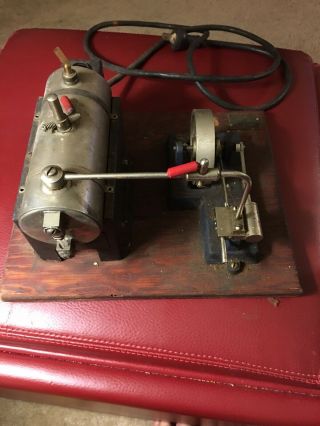 Vintage Rare Jensen No.  25 Steam Engine 115 Volt 450 Watt