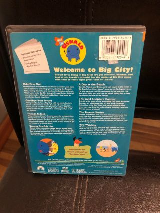 Oswald - Welcome to the Big City RARE KIDS DVD WITH CASE & ART 3