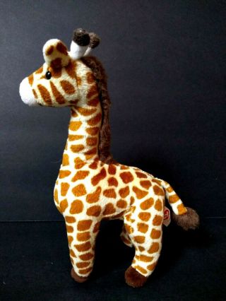 Ty Beanie Babies Rare Topper The Giraffe 8 " Solid Eyes Standing 2010 Stuffed