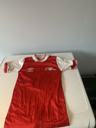 Ultra Rare Arsenal 1984/85 Home Shirt