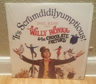 Willy Wonka And The Chocolate Factory Very Rare Laserdisc