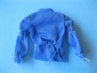 Vintage Barbie Doll Mod Blue Shirt All American Girl Outfit 3337 Clothes