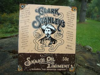 Rare Vintage Clark Stanley 