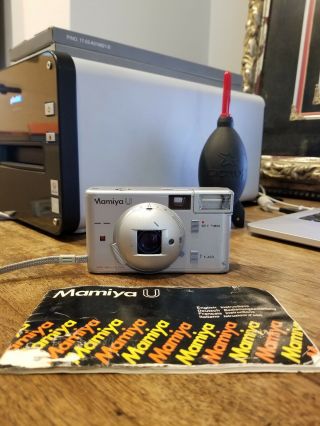 Mamiya U 35mm Point And Shoot Film Camera W/ Sekor 1:2.  8 Lens Rare
