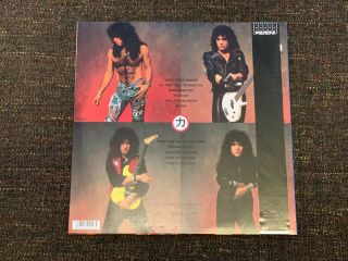 Kiss Crazy Nights R28R - 2024 1987 Japan NM OBI Insert Vinyl LP Rare 2