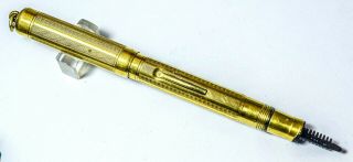 Antique Swan Mabie Todd Gold Filled Fountain Pen (x4822)