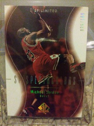 2003/04 Sp Authentic Michael Jordan 131 Limited /100 Rare
