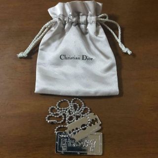 Christian Dior Dog Tag Rare Fast From Japan With Tracking (cd335）