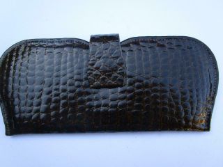 Vintage Princess Gardner Alligator Leather Eyeglass Case