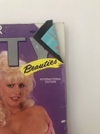 HUSTLER 1989 BEST OF BUSTY BEAUTIES,  SPECIAL EDITION VOL.  1,  FIRST EDITION,  RARE 2