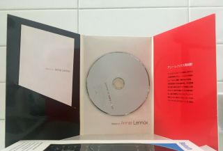 Annie Lennox Very Rare Japan 9 - Trk Promo Cd History Of Trifold Folder Eurythmics