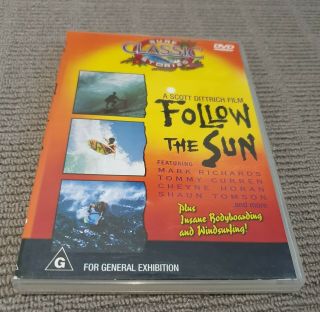 Rare - Classic Surf Stories - Follow The Sun (1983) Dvd Scott Dittrich Region 4