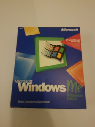 Microsoft Windows Me Millennium Edition Promotional Step Up Rare