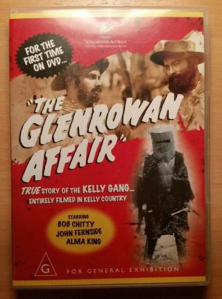 The Glenrowan Affair Dvd Ned Kelly 1951 R4 Rare