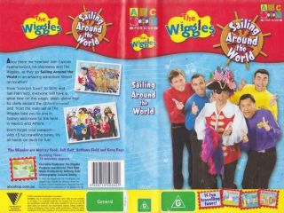 The Wiggles Sailing Around The World Vhs Video Pal A Rare Find