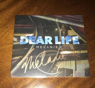 Melanie C Very Rare Signed/autographed Dear Life Cd Single Collectable