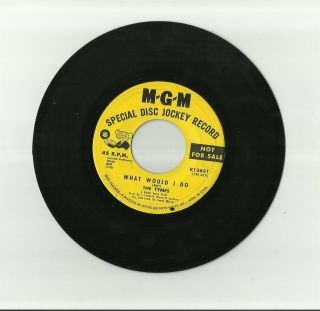 The Tymes What Would I Do / A Touch Of Baby Mgm K13631 Promo Rare Soul