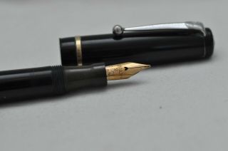 Lovely Rare Vintage Mabie Todd Swan Leverless Fountain Pen 14ct No2 Nib