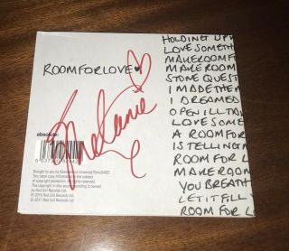 Melanie C Very Rare Signed/autographed Room For Love Cd Single Collectable