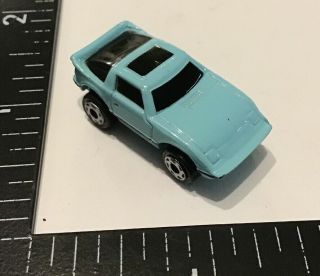 Vtg Galoob Micro Machines ‘80s Mazda Rx - 7 Car Light Blue Not In Museum Rare