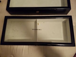 TWO Authentic Pandora Jewelry Store Display Collector Cases RARE 2