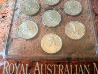 1991 RARE STERLING SILVER CHRISTMAS PUDDING COIN CO,  RAM AUSTRALIAN 2