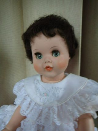 Large 25 " American Character 1960 Baby Toodles - Rare Brunette W/ Flirty Eyes