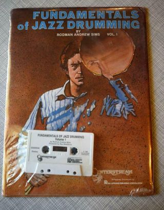 Rare Fundamentals Of Jazz Drumming Vol I.  Rodman Andrew Sims On Cassette Tape