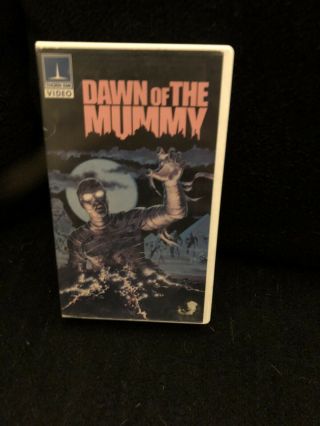 Dawn Of The Mummy (1981) Thorn / Emi Clamshell Vhs Retro Horror Rare