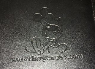 Disney Rare Folio Recruiting Notebook Mickey Mouse