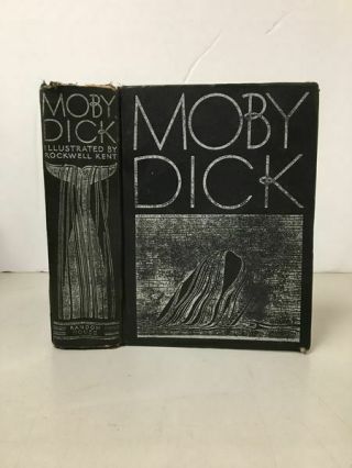 Moby Dick Illustrated By Rockwell Kent Random House 1930 Herman Melville Rare