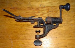 Antique " Ideal Mfg.  Co.  " 12 Hand Operated Shotgun Shell Loader Reloader