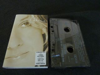 Celine Dion All The Way Rare Zealand Cassette Tape