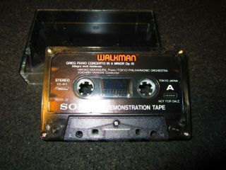 Vintage - Sony Walkman - Demonstration Cassette Tape - Rare Cassette