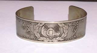 Rare 1932 Olympic Games Los Angeles Souvenir Bracelet 10th Olympiad