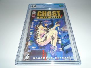 Ghost In The Shell 1 1st Printing Cgc 9.  4 Dark Horse Rare 1st Major Motoko