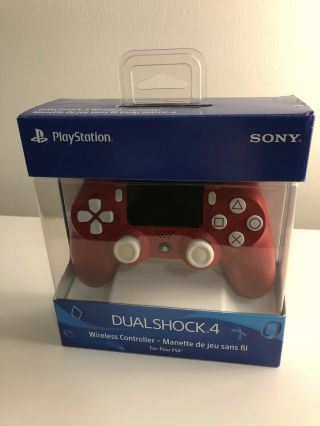 Spider - Man Ps4 Official Red Controller Rare Exclusive To Pro Bundle
