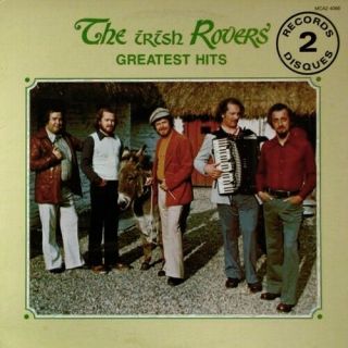 The Irish Rovers - Greatest Hits Rare Oop Orig 1974 Canadian Vinyl 2 Lp (exc)